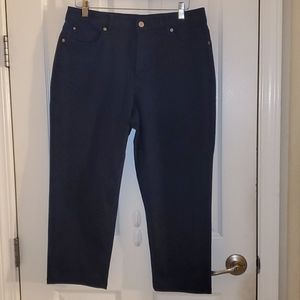 Navy Blue Capris